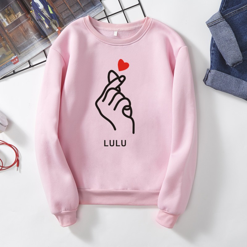 KW80653 LULU LOVE SHIRT PINK